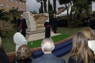 Cerimonia di commemorazione del Capo Dipartimento del SISMI, Nicola Calipari