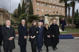 Cerimonia di commemorazione del Capo Dipartimento del SISMI, Nicola Calipari