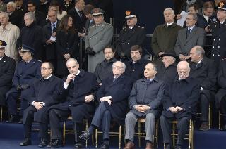 Cerimonia di commemorazione del Capo Dipartimento del SISMI, Nicola Calipari