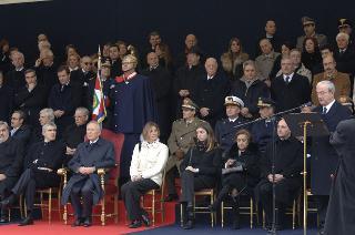 Cerimonia di commemorazione del Capo Dipartimento del SISMI, Nicola Calipari