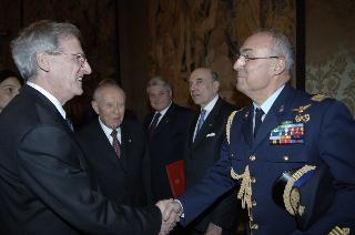 Carlo Azeglio Ciampi incontra il Presidente della Repubblica di Ungheria, László Sólyom