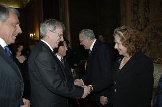 Carlo Azeglio Ciampi incontra il Presidente della Repubblica di Ungheria, László Sólyom