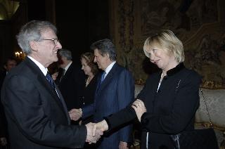 Carlo Azeglio Ciampi incontra il Presidente della Repubblica di Ungheria, László Sólyom