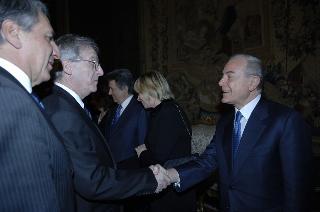 Carlo Azeglio Ciampi incontra il Presidente della Repubblica di Ungheria, László Sólyom