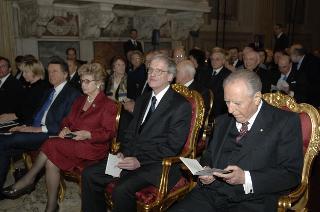 Carlo Azeglio Ciampi incontra il Presidente della Repubblica di Ungheria, László Sólyom