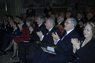 Carlo Azeglio Ciampi incontra il Presidente della Repubblica di Ungheria, László Sólyom