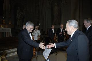 Carlo Azeglio Ciampi incontra il Presidente della Repubblica di Ungheria, László Sólyom