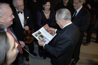 Carlo Azeglio Ciampi incontra il Presidente della Repubblica di Ungheria, László Sólyom