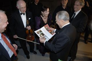 Carlo Azeglio Ciampi incontra il Presidente della Repubblica di Ungheria, László Sólyom