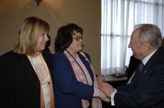 Incontro del Presidente della Repubblica con le donne insignite di onorificenze OMRI, distintesi nella cultura, nella scienza e nel sociale, in occasione della "Festa della Donna 2006"