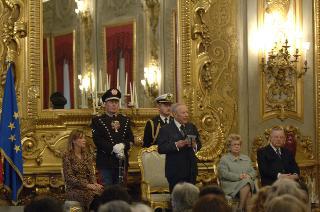 Incontro del Presidente della Repubblica con le donne insignite di onorificenze OMRI, distintesi nella cultura, nella scienza e nel sociale, in occasione della "Festa della Donna 2006"
