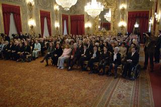 Incontro del Presidente della Repubblica con le donne insignite di onorificenze OMRI, distintesi nella cultura, nella scienza e nel sociale, in occasione della "Festa della Donna 2006"