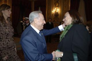 Incontro del Presidente della Repubblica con le donne insignite di onorificenze OMRI, distintesi nella cultura, nella scienza e nel sociale, in occasione della "Festa della Donna 2006"