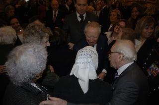 Incontro del Presidente della Repubblica con le donne insignite di onorificenze OMRI, distintesi nella cultura, nella scienza e nel sociale, in occasione della "Festa della Donna 2006"