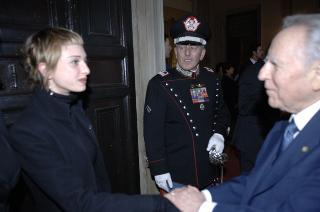 Incontro del Presidente della Repubblica con le donne insignite di onorificenze OMRI, distintesi nella cultura, nella scienza e nel sociale, in occasione della "Festa della Donna 2006"