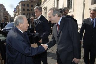 Visita in anteprima del Presidente della Repubblica alla Mostra su "Antonello da Messina"
