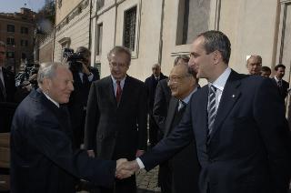 Visita in anteprima del Presidente della Repubblica alla Mostra su "Antonello da Messina"