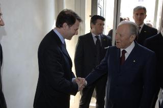 Visita in anteprima del Presidente della Repubblica alla Mostra su "Antonello da Messina"