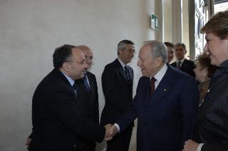 Visita in anteprima del Presidente della Repubblica alla Mostra su "Antonello da Messina"