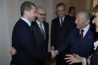 Visita in anteprima del Presidente della Repubblica alla Mostra su "Antonello da Messina"