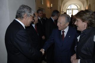 Visita in anteprima del Presidente della Repubblica alla Mostra su "Antonello da Messina"