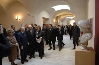 Visita in anteprima del Presidente della Repubblica alla Mostra su "Antonello da Messina"