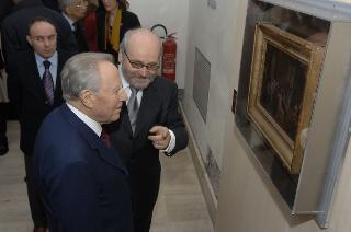 Visita in anteprima del Presidente della Repubblica alla Mostra su "Antonello da Messina"