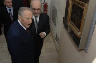 Visita in anteprima del Presidente della Repubblica alla Mostra su "Antonello da Messina"