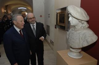 Visita in anteprima del Presidente della Repubblica alla Mostra su "Antonello da Messina"