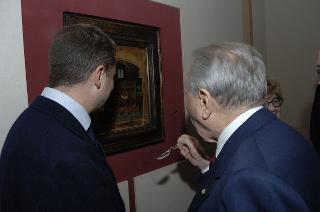 Visita in anteprima del Presidente della Repubblica alla Mostra su "Antonello da Messina"