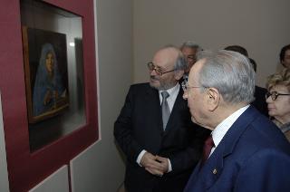 Visita in anteprima del Presidente della Repubblica alla Mostra su "Antonello da Messina"