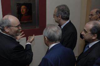 Visita in anteprima del Presidente della Repubblica alla Mostra su "Antonello da Messina"