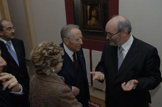 Visita in anteprima del Presidente della Repubblica alla Mostra su "Antonello da Messina"