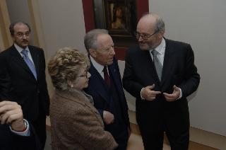 Visita in anteprima del Presidente della Repubblica alla Mostra su "Antonello da Messina"