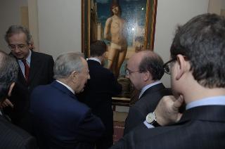 Visita in anteprima del Presidente della Repubblica alla Mostra su "Antonello da Messina"