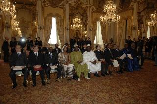 Cerimonia di presentazione delle Lettere Credenziali da parte di nuovi Ambasciatori residenti all'estero