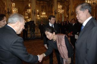 Cerimonia di presentazione delle Lettere Credenziali da parte di nuovi Ambasciatori residenti all'estero