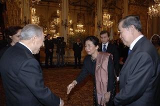 Cerimonia di presentazione delle Lettere Credenziali da parte di nuovi Ambasciatori residenti all'estero