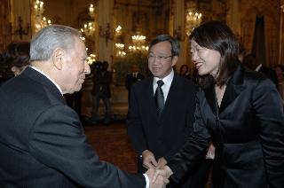 Cerimonia di presentazione delle Lettere Credenziali da parte di nuovi Ambasciatori residenti all'estero