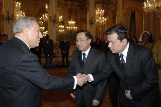 Cerimonia di presentazione delle Lettere Credenziali da parte di nuovi Ambasciatori residenti all'estero