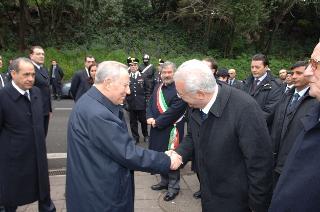 Intervento del Presidente della Repubblica alla cerimonia commemorativa del 62° anniversario dell'eccidio delle Fosse Ardeatine