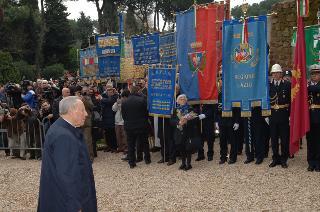 Intervento del Presidente della Repubblica alla cerimonia commemorativa del 62° anniversario dell'eccidio delle Fosse Ardeatine