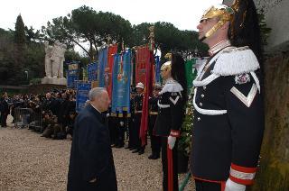 Intervento del Presidente della Repubblica alla cerimonia commemorativa del 62° anniversario dell'eccidio delle Fosse Ardeatine