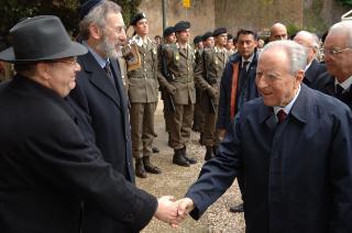 Intervento del Presidente della Repubblica alla cerimonia commemorativa del 62° anniversario dell'eccidio delle Fosse Ardeatine