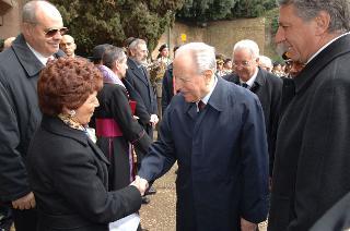 Intervento del Presidente della Repubblica alla cerimonia commemorativa del 62° anniversario dell'eccidio delle Fosse Ardeatine