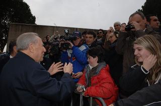 Intervento del Presidente della Repubblica alla cerimonia commemorativa del 62° anniversario dell'eccidio delle Fosse Ardeatine