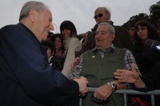 Intervento del Presidente della Repubblica alla cerimonia commemorativa del 62° anniversario dell'eccidio delle Fosse Ardeatine