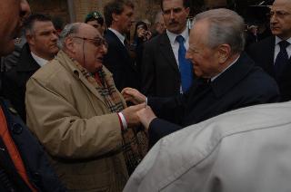 Intervento del Presidente della Repubblica alla cerimonia commemorativa del 62° anniversario dell'eccidio delle Fosse Ardeatine