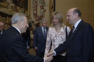 Incontro di Carlo Azeglio Ciampi con il Presidente della Bosnia Erzegovina, Sulejman Tihic