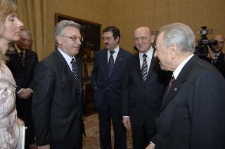 Incontro di Carlo Azeglio Ciampi con il Presidente della Bosnia Erzegovina, Sulejman Tihic